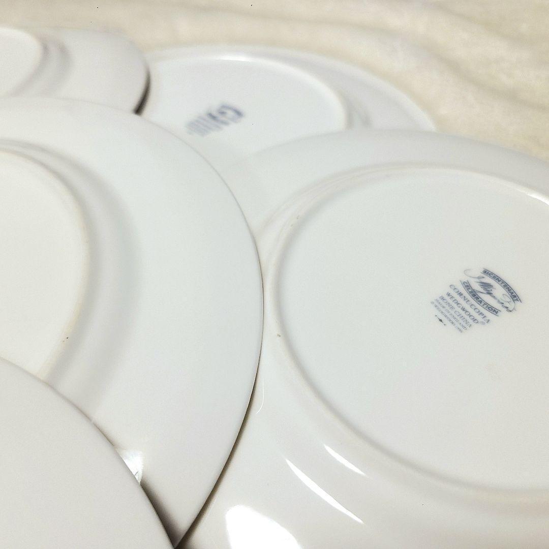 【美品】希少 ウェッジウッド コーヌコピア デザート 皿 プレート 6枚セット