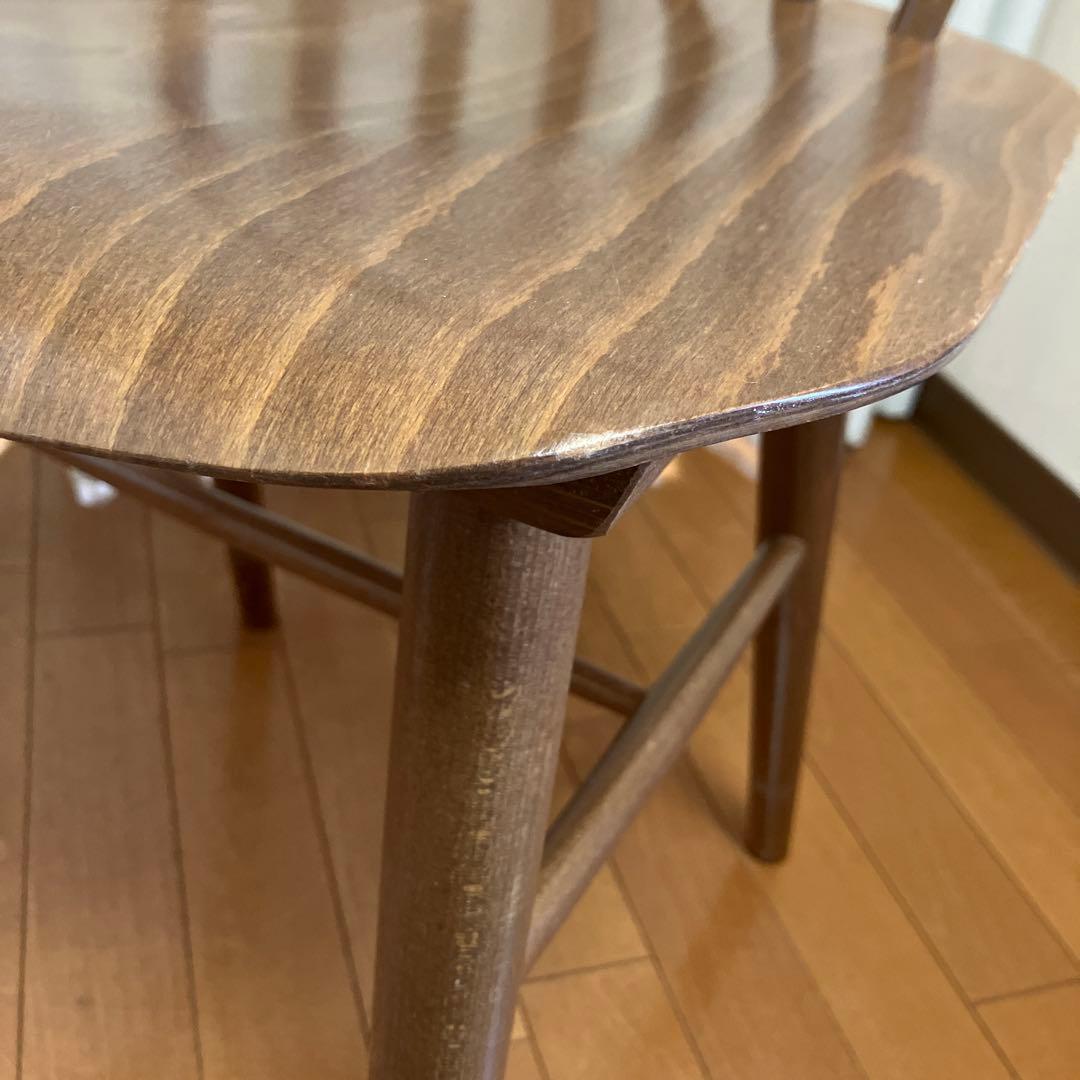 2月15日まで⭐️NOCE ブラウン木製ダイニングチェア　ウォールナット