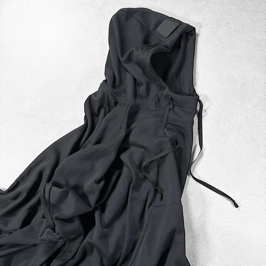 未使用 COGTHEBIGSMOKE ワイドフーデッドトップ ポンチョ風 日本製