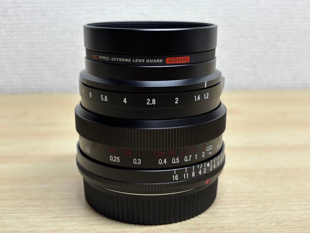 ホクトレンダー NOKTON 23mm F1.2 Xマウント フィルター付き