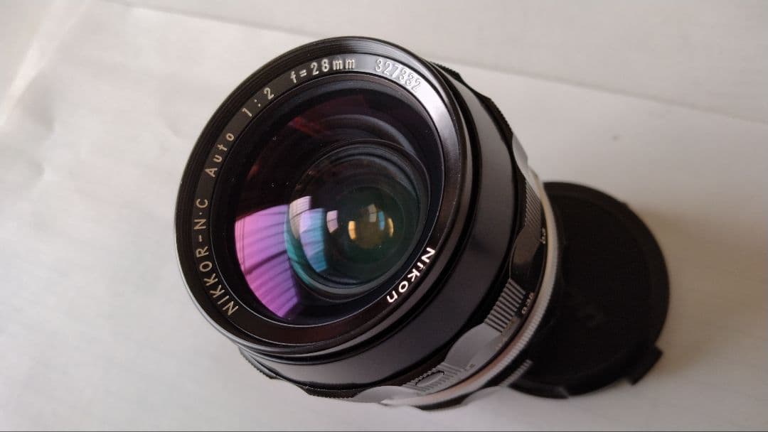 ★ニッコール　Nikkor-N.C Auto 28mm f/2 レンズ