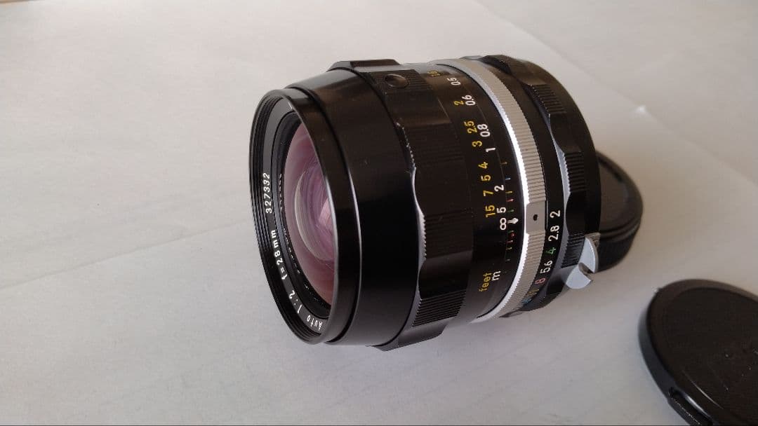 ★ニッコール　Nikkor-N.C Auto 28mm f/2 レンズ