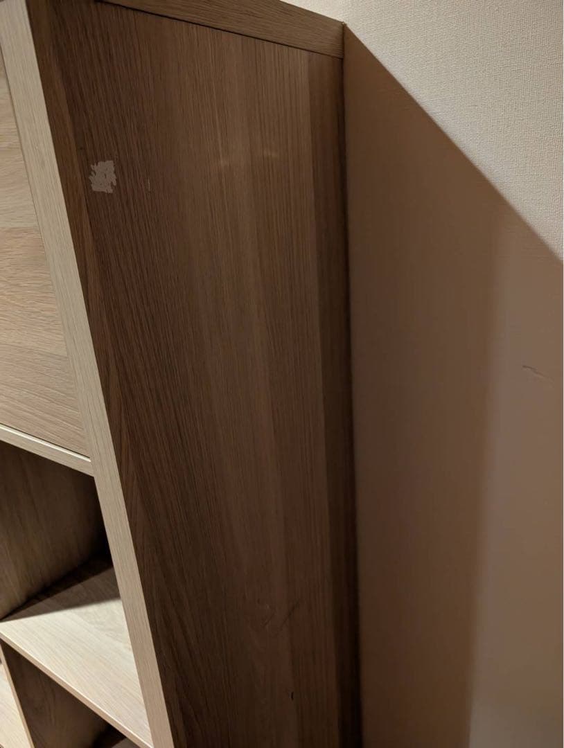 【購入前にコメント】IKEA イケア カラックス 扉 シェルフ 棚家具 ウッド
