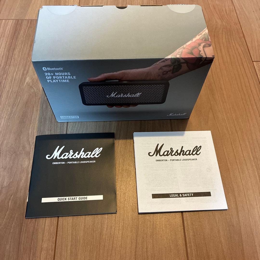 Marshall Bluetoothスピーカー ブラック