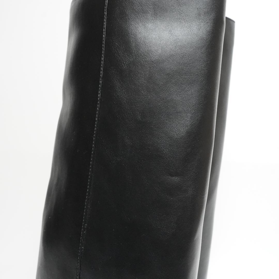 【新品未使用タグ付き】ZARA ザラ ハイヒールゲーターブーツ 23 eu35