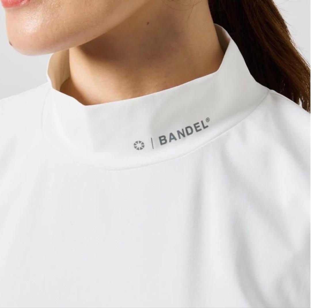 【新品・タグ付き】BANDEL レディース モックネック 白 S