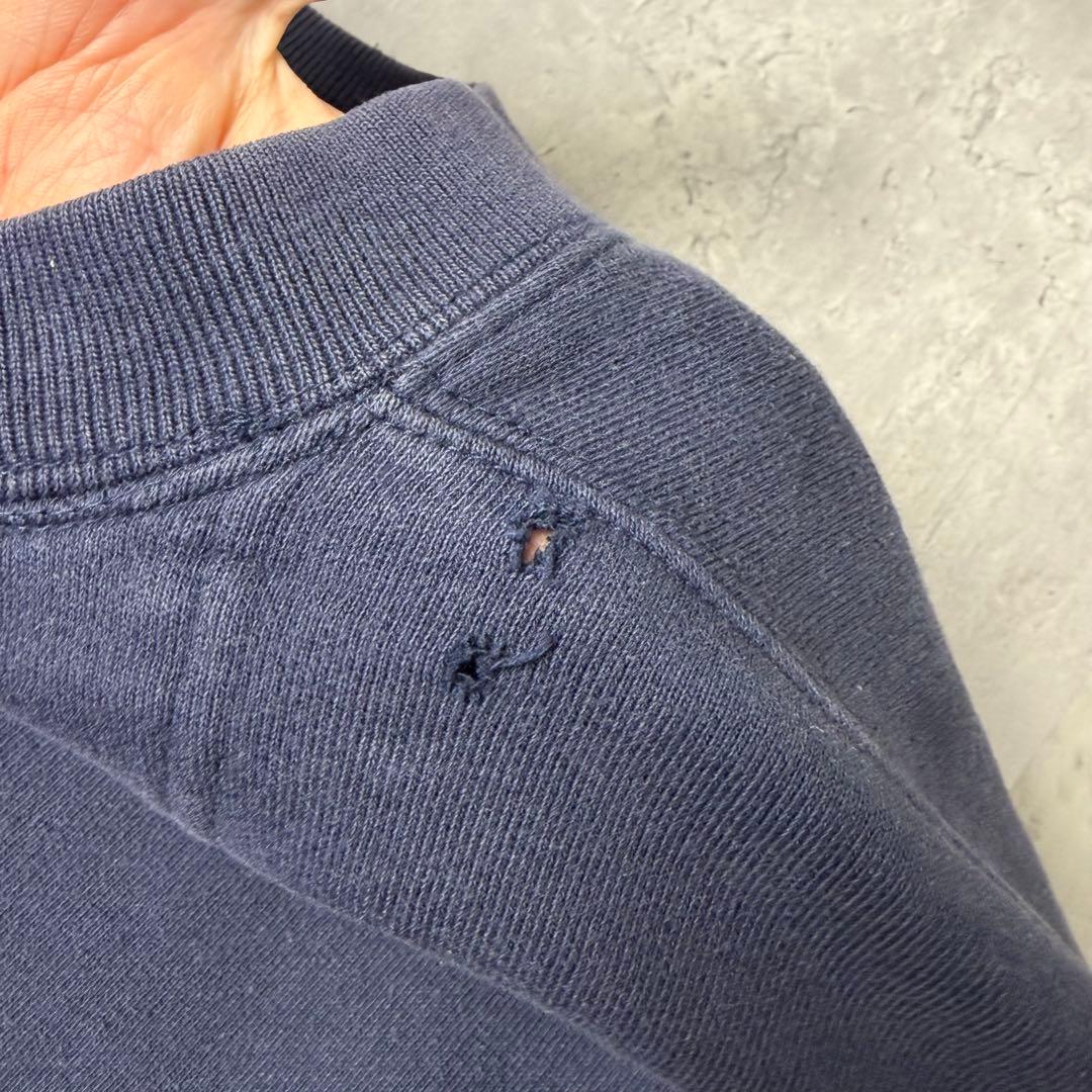 90s USA製 OLD GAP 無地 ブランク スウェット XL ネイビー 紺