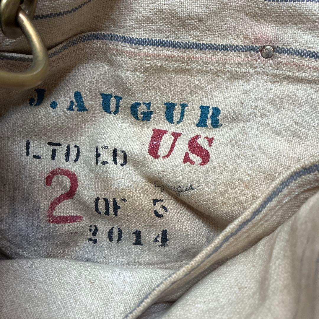 J. AUGUR キャンバスショルダーバッグ