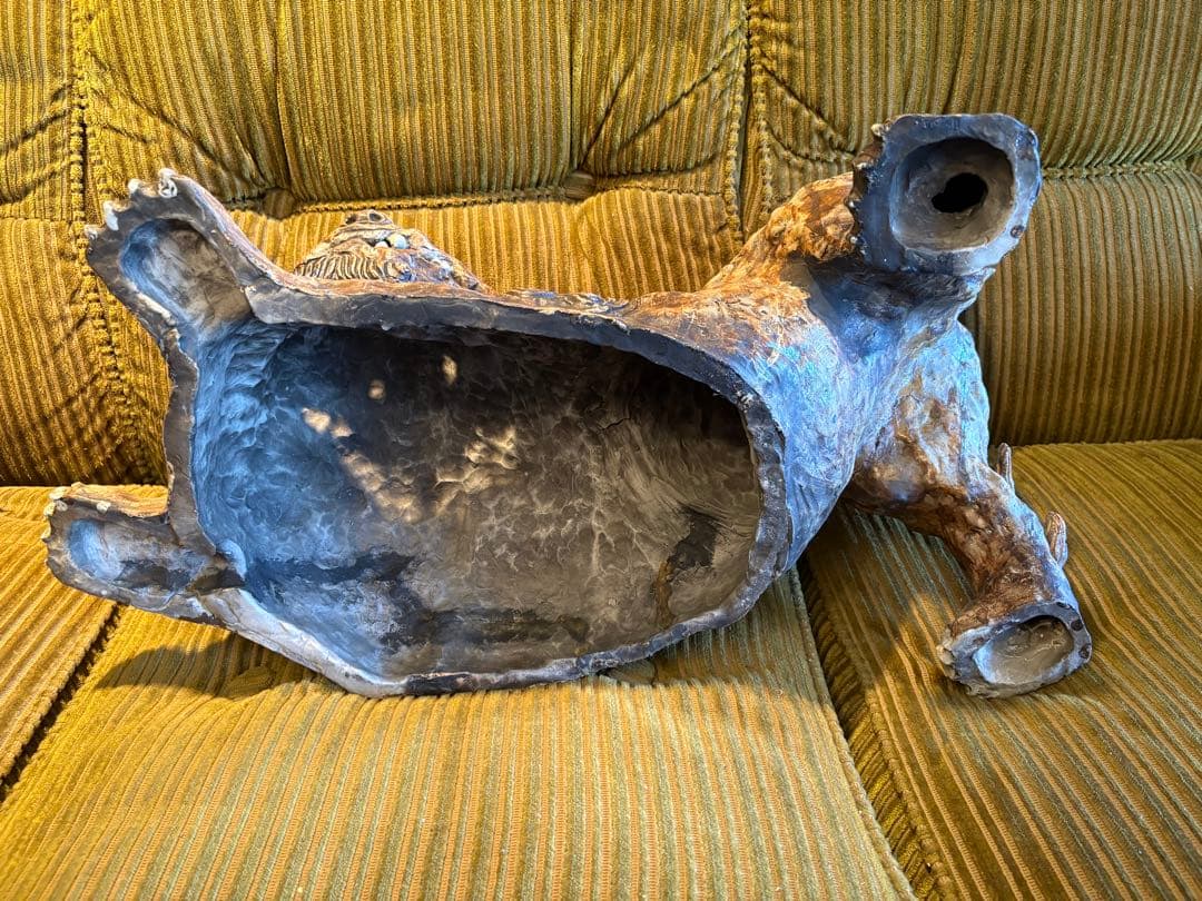 大きめサイズ獅子　置物