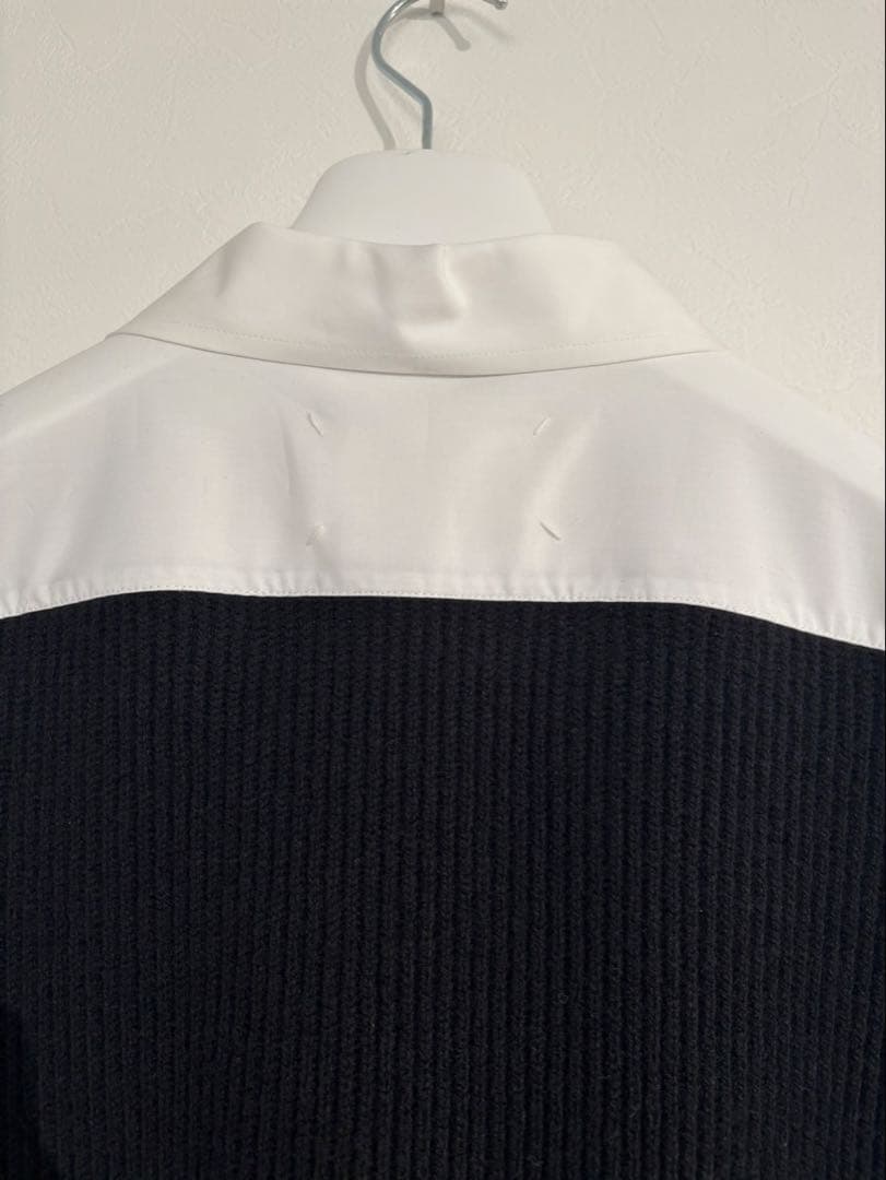 Maison Margiela レイヤードデザイン長袖シャツ