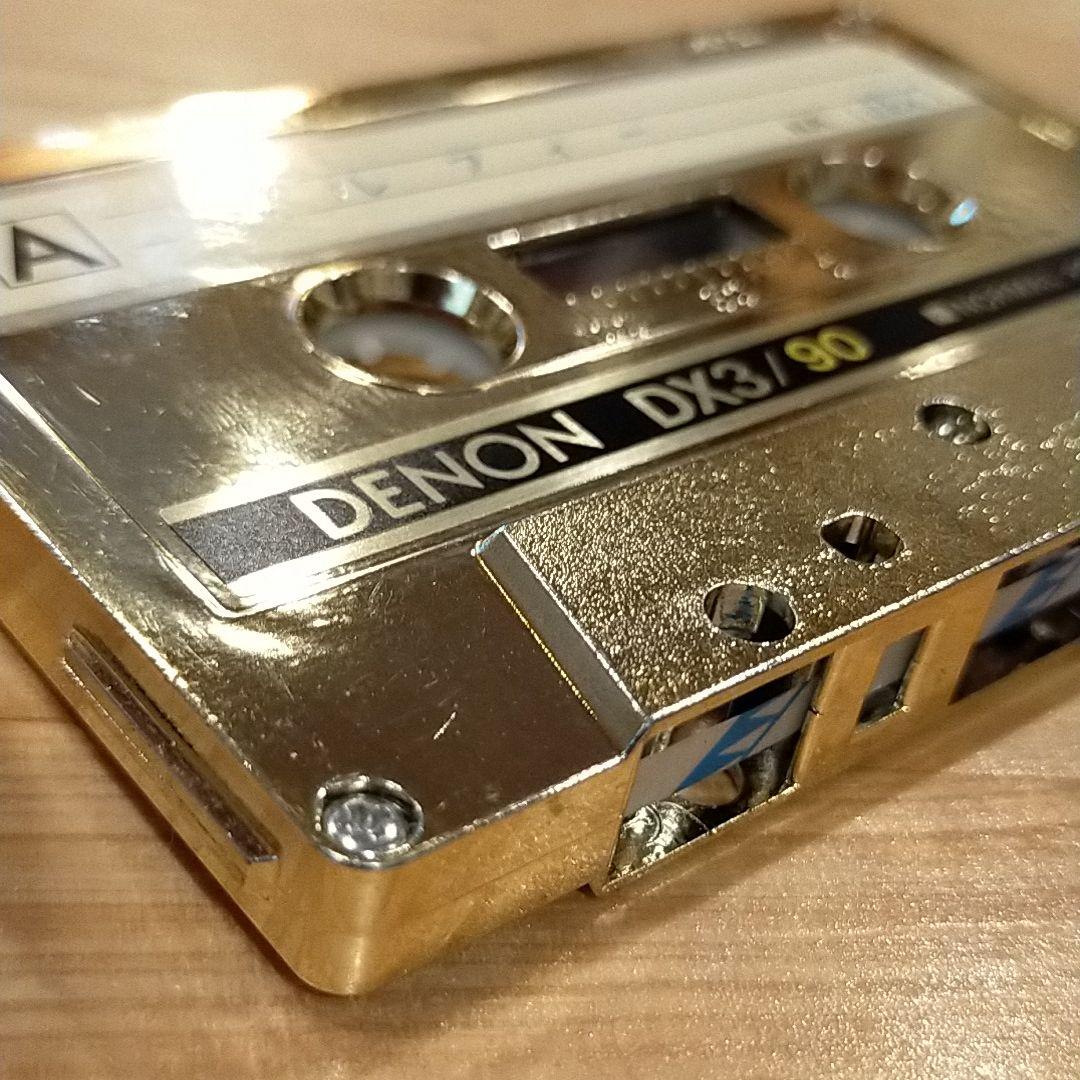DENON DX3 カセットテープ　ゴールドバージョン　激レアモデル