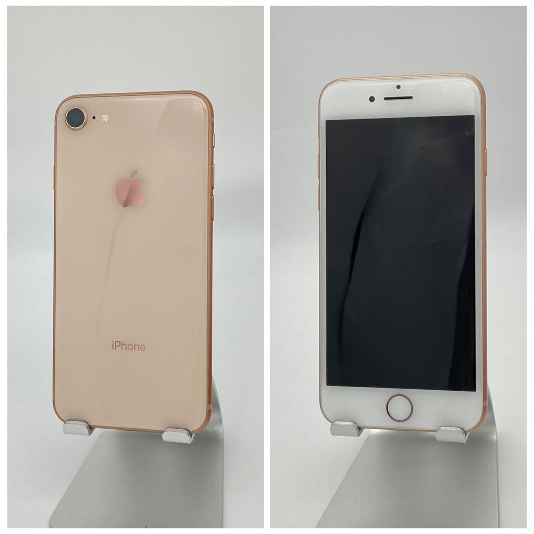 A 100% iPhone 8 64 GB SIMフリー ゴールド 本体