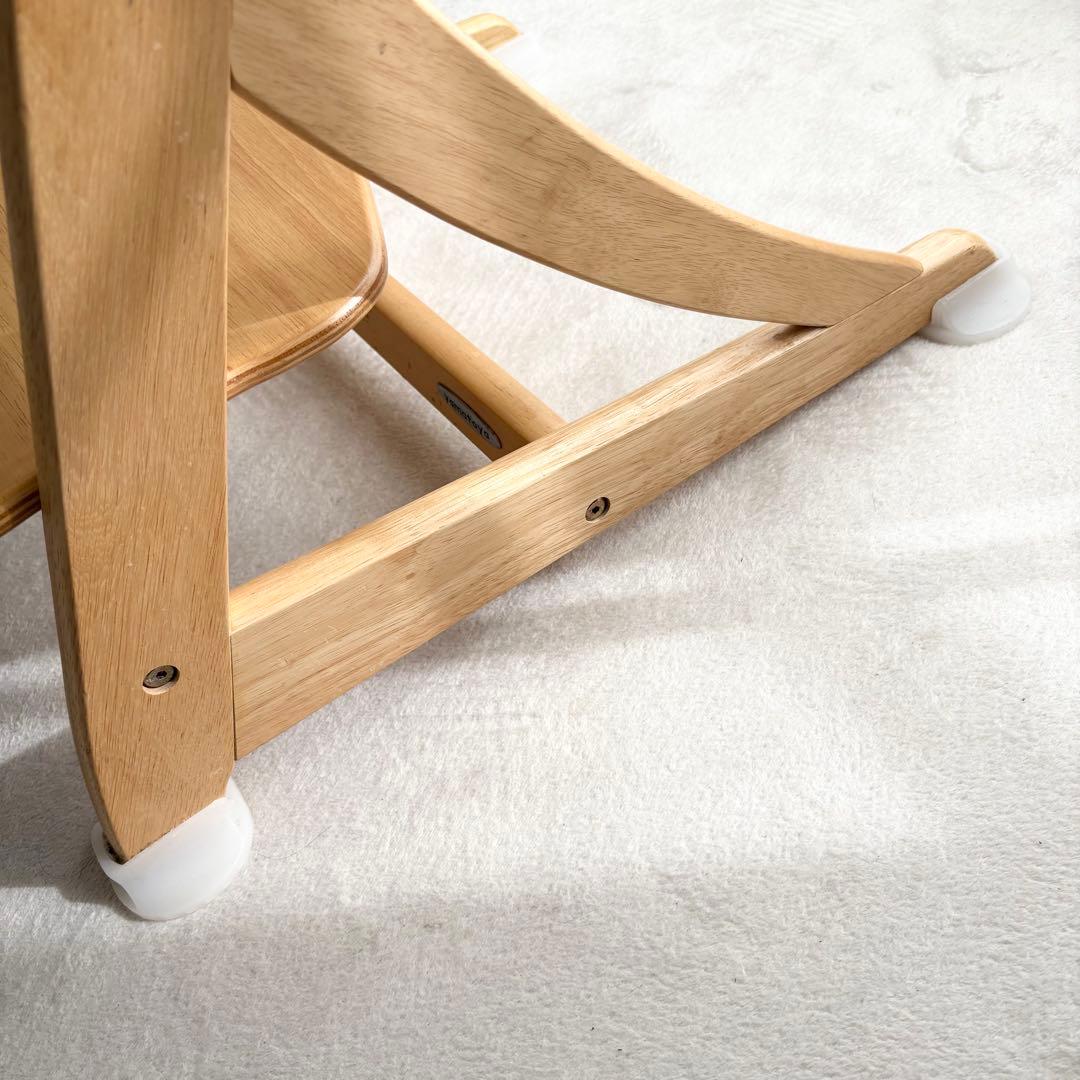 美品✨大和屋 すくすくチェア イーエヌテーブル ベビーチェア ナチュラル