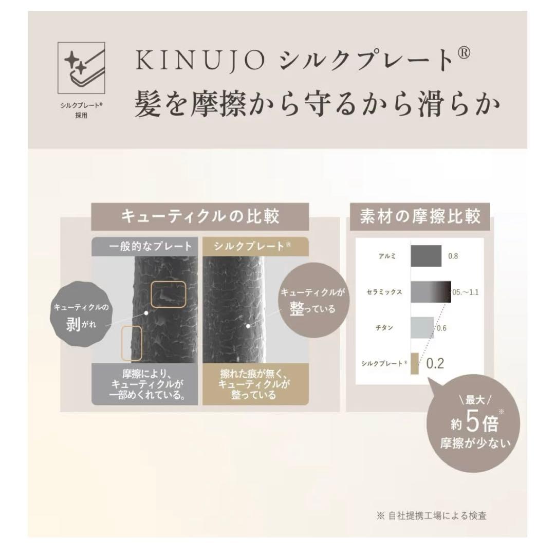 KINUJO 海外対応 ミニアイロン ドゥー シルクプレート® KM001