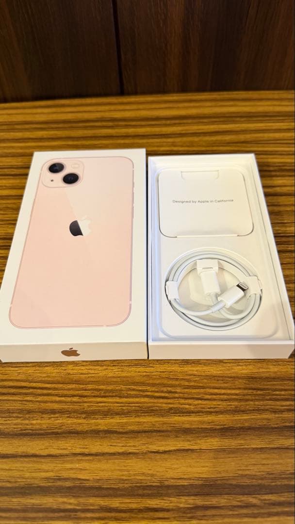 iPhone13 128GB ピンク 箱付き