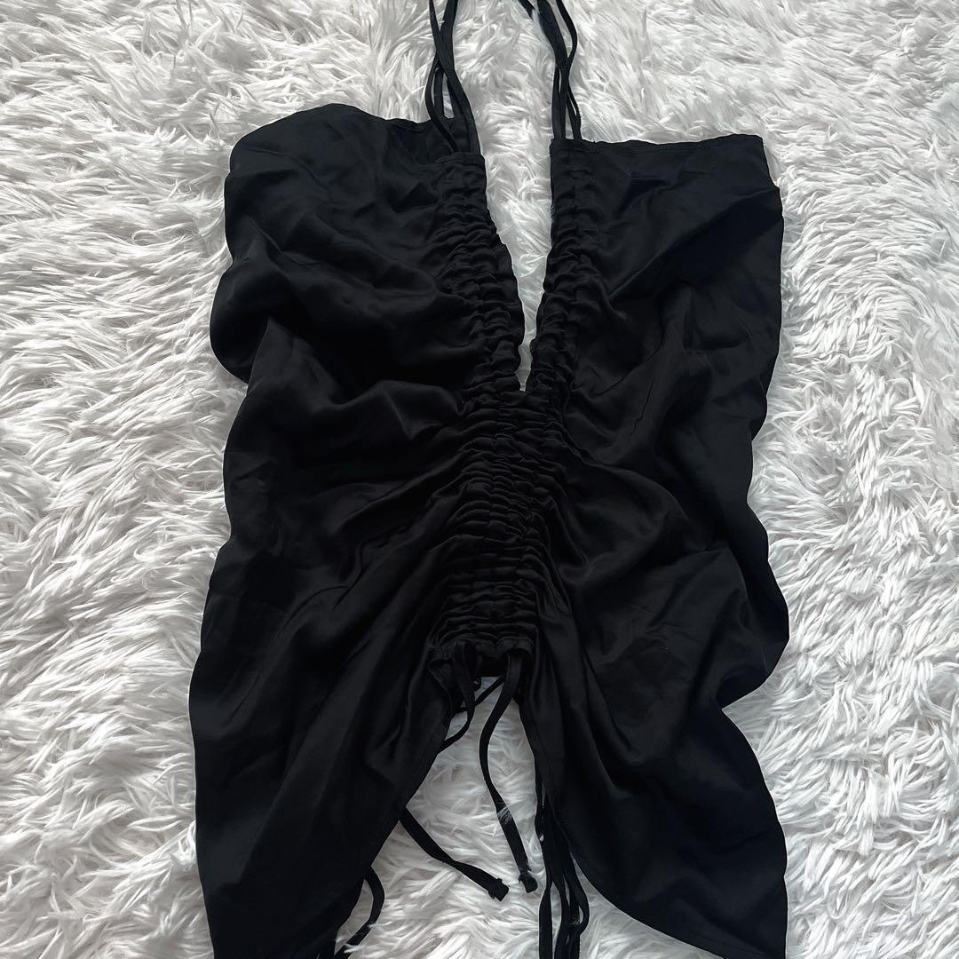 【baserange 】ベースレンジ　PICTORIAL STRAP TOP