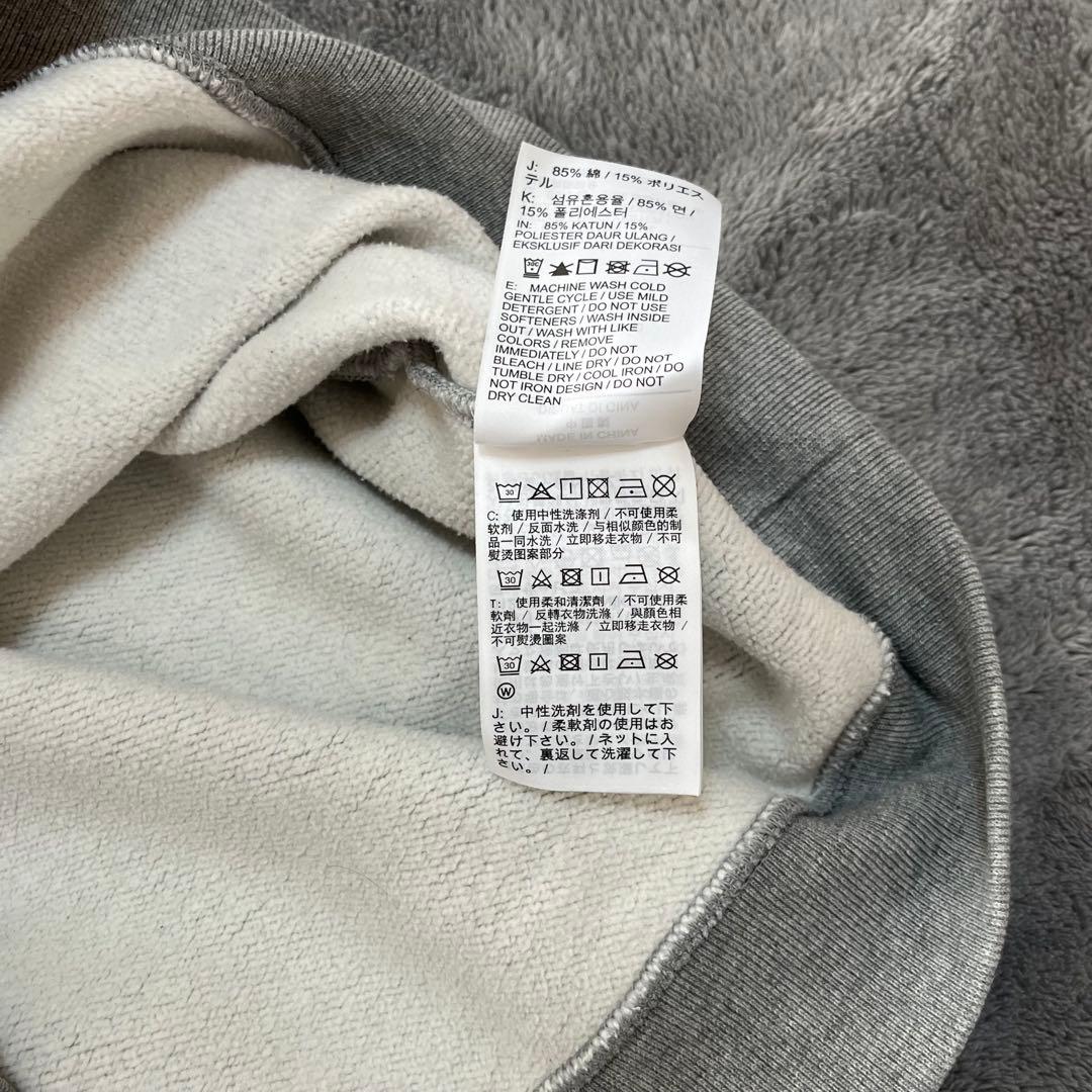 s*様 ★希少レア★NIKE ナイキ ゴツナイキ スウェット L グレー センタ