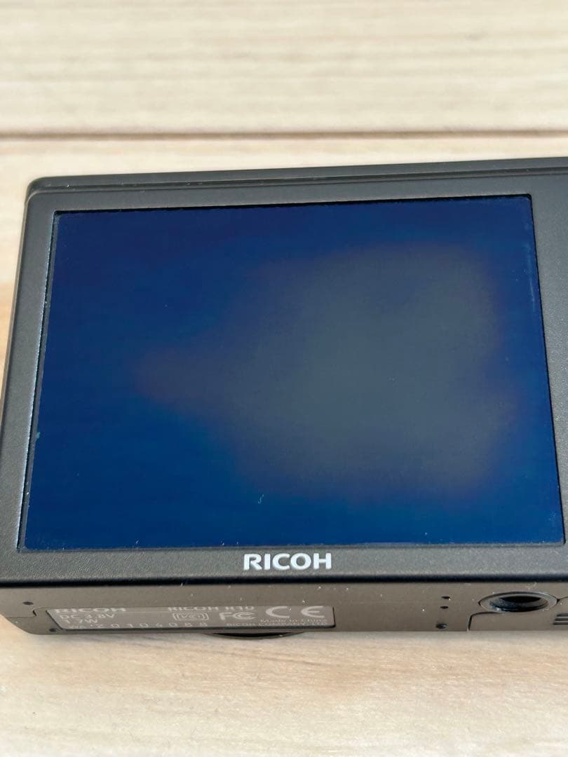 【動作確認済み】RICOH R10 デジカメ コンデジ 説明書 純正ケース付