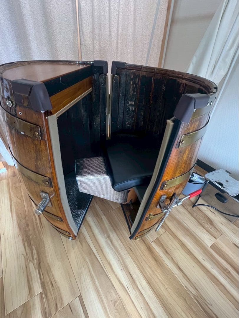 【激レア特別品】1人用サウナ 木製樽　バレルスチームサウナ