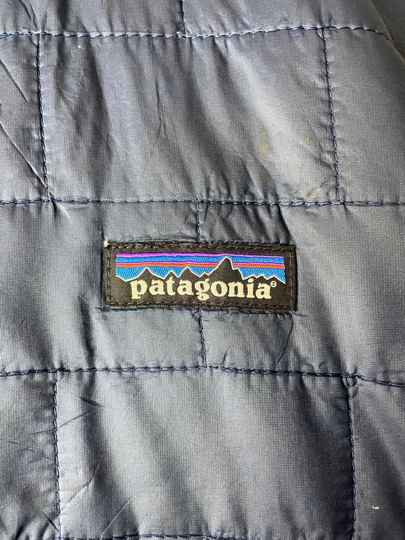 00s patagonia パタゴニア ナノパフジャケット　中綿jk ネイビー