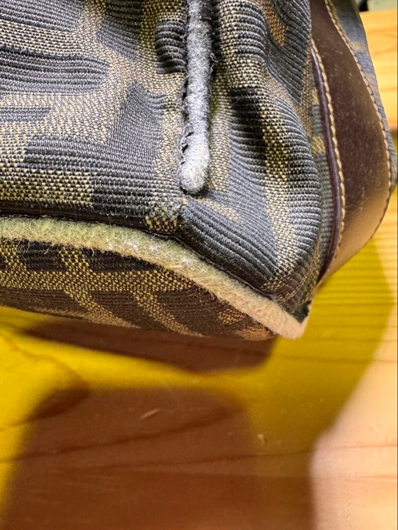 g1821 Fendi （フェンディ）ズッカ柄 バニティバッグ