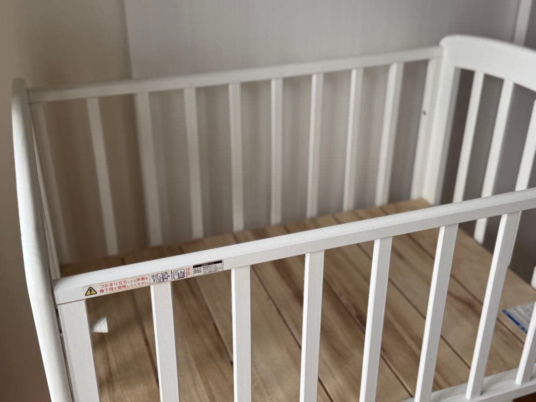 【直接お渡し千葉県】ハイポジションミニベッド アーチ（ホワイト）