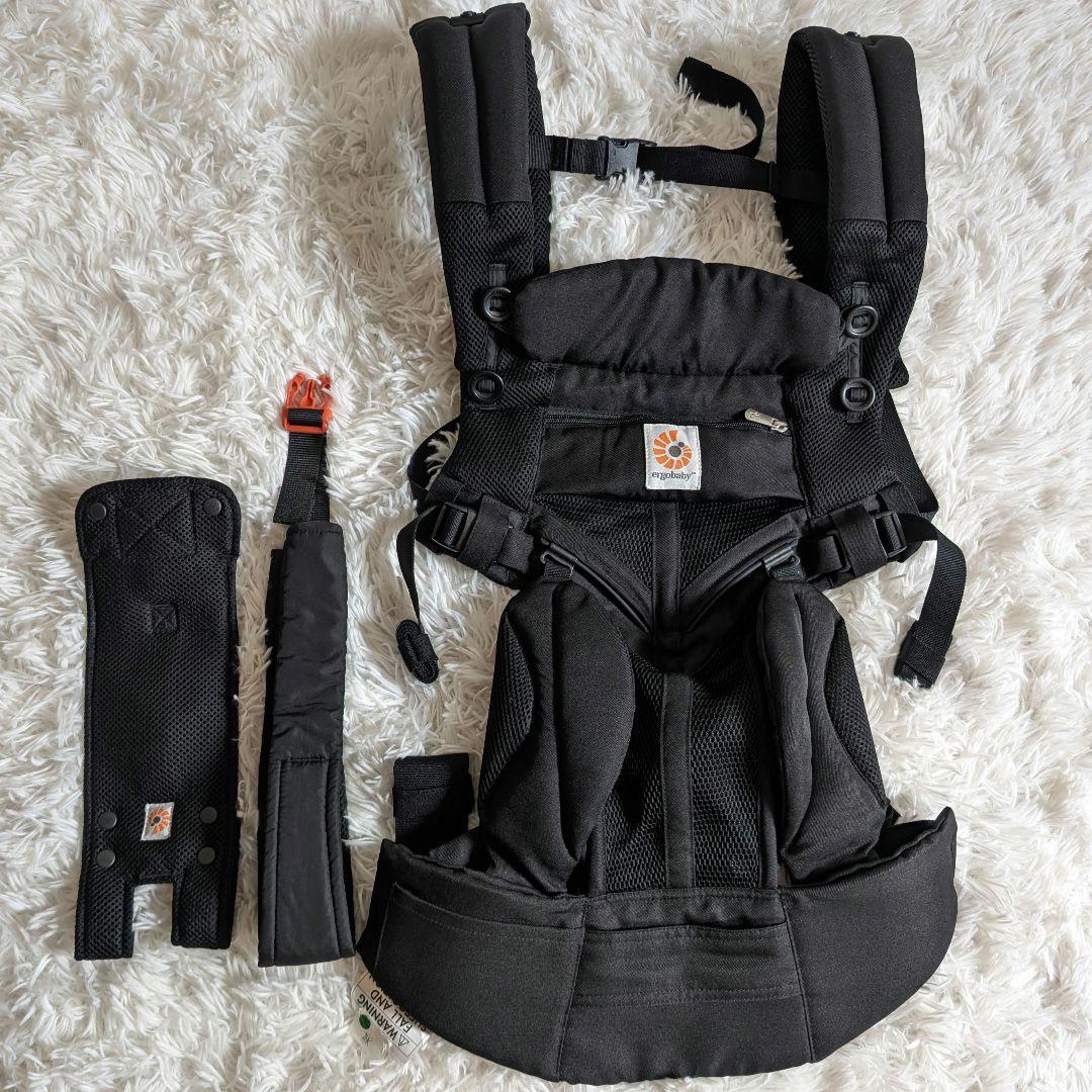 エルゴベビー オムニ360 抱っこ紐 クールエア メッシュ ブラック