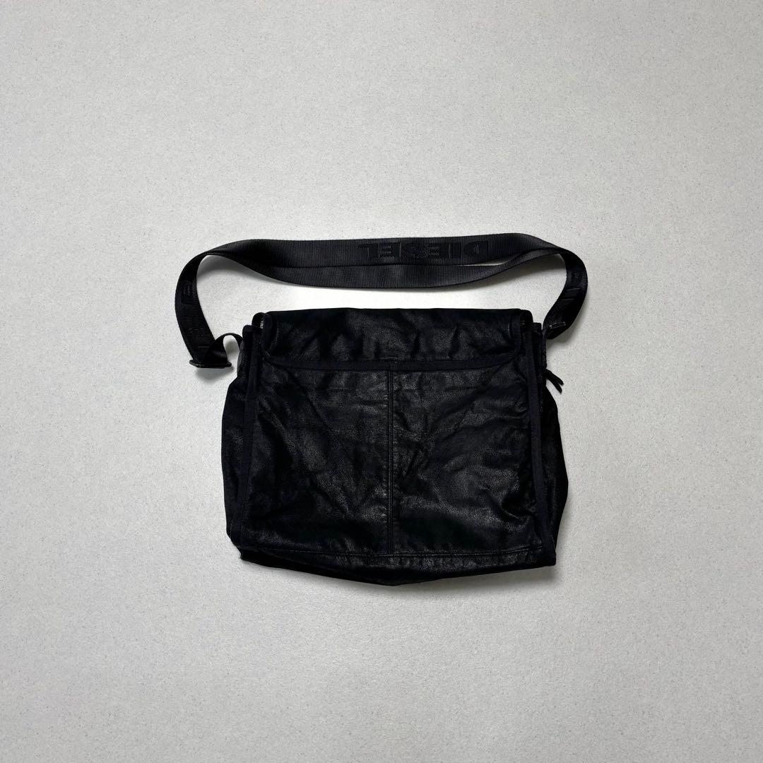 archive diesel suède like shoulder bag