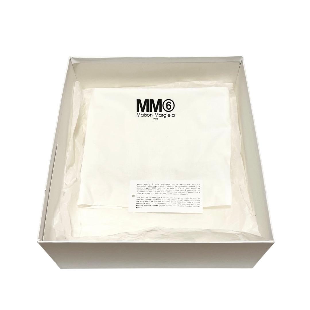 【極美品】◾️MM⑥メゾンマルジェラ◾️緩衝材ブーツ◾️バックジップ◾️レザー◾️ブラック