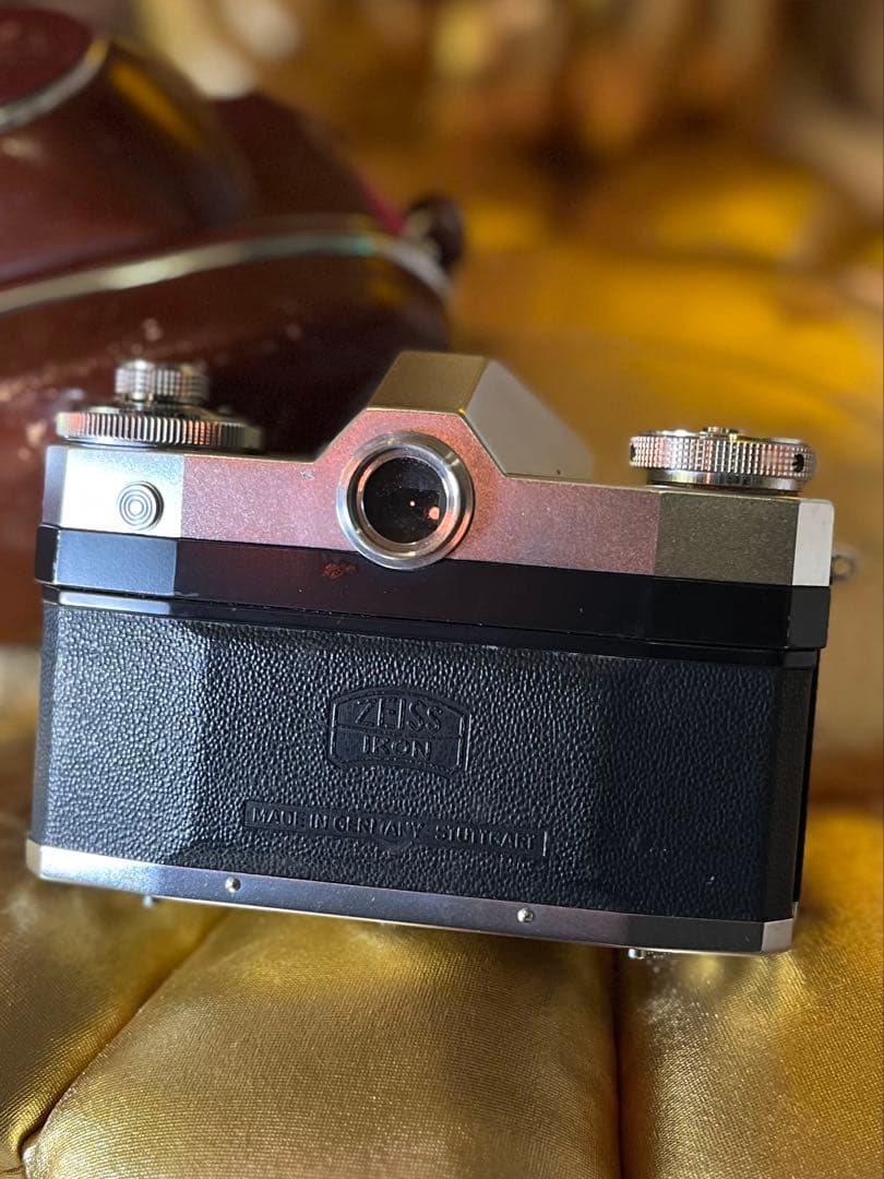 最盛期製 Contaflex Super Tessar50mm 革ケース