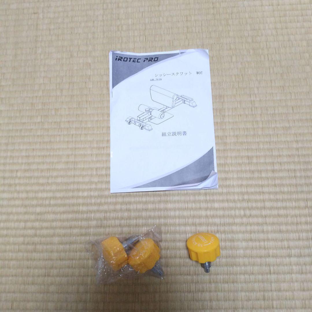 iROTEC PRO トレーニングベンチ アイロテック シシースクワット