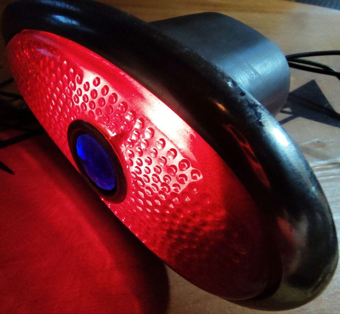 当時物★希少ビンテージ★ブルードットテールランプ・ラスト一点限り！