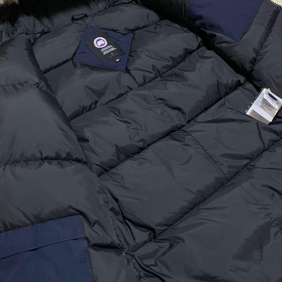 カナダグース ダウン ジャスパー 3438JM コヨーテ ネイビー M