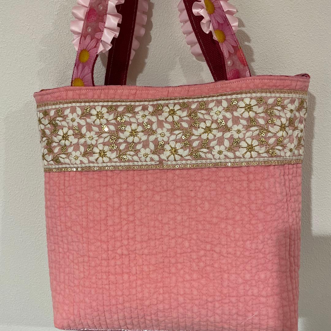 コヤンイサムチョン　うさぎルミちゃんポーチ付きビックトートバッグ