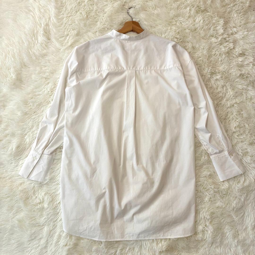 美品✨ ソージュ soeju バンドカラー　シャツ　オーバーサイズ　ホワイト
