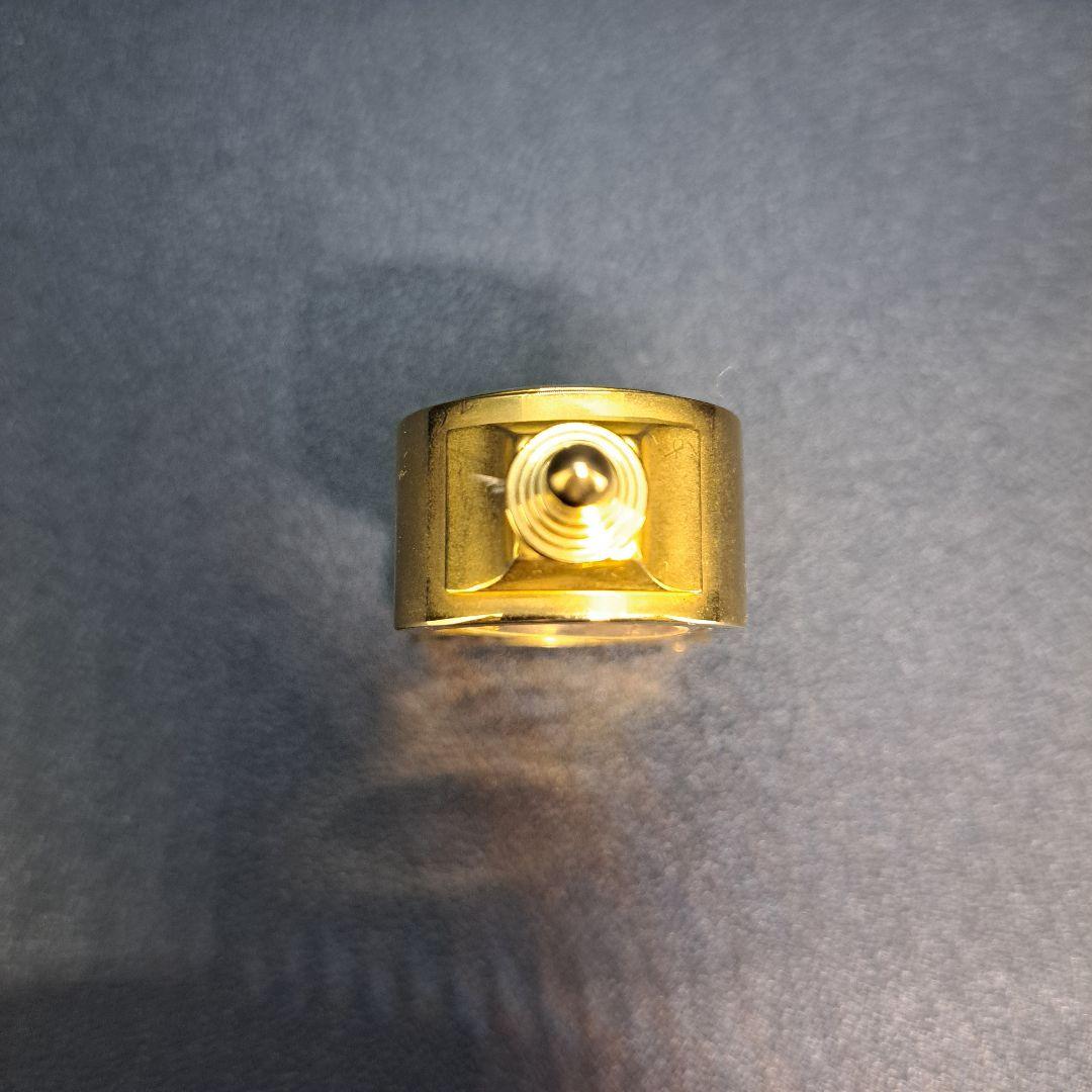 希少　リズム時計　ERGOLANO　ミニクロック　ゴールド　デッドストック