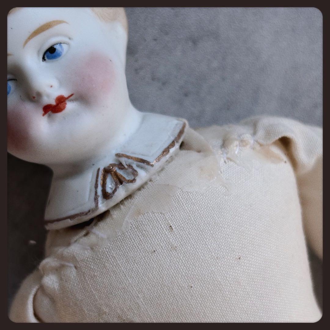 レアアンティーク　ブロンド　パリアンドール ビスクドール