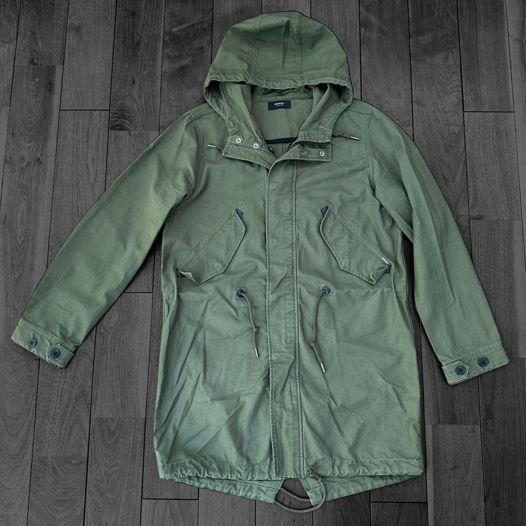 DIESEL 3way モッズコート　カーキ　y2k archive 00s
