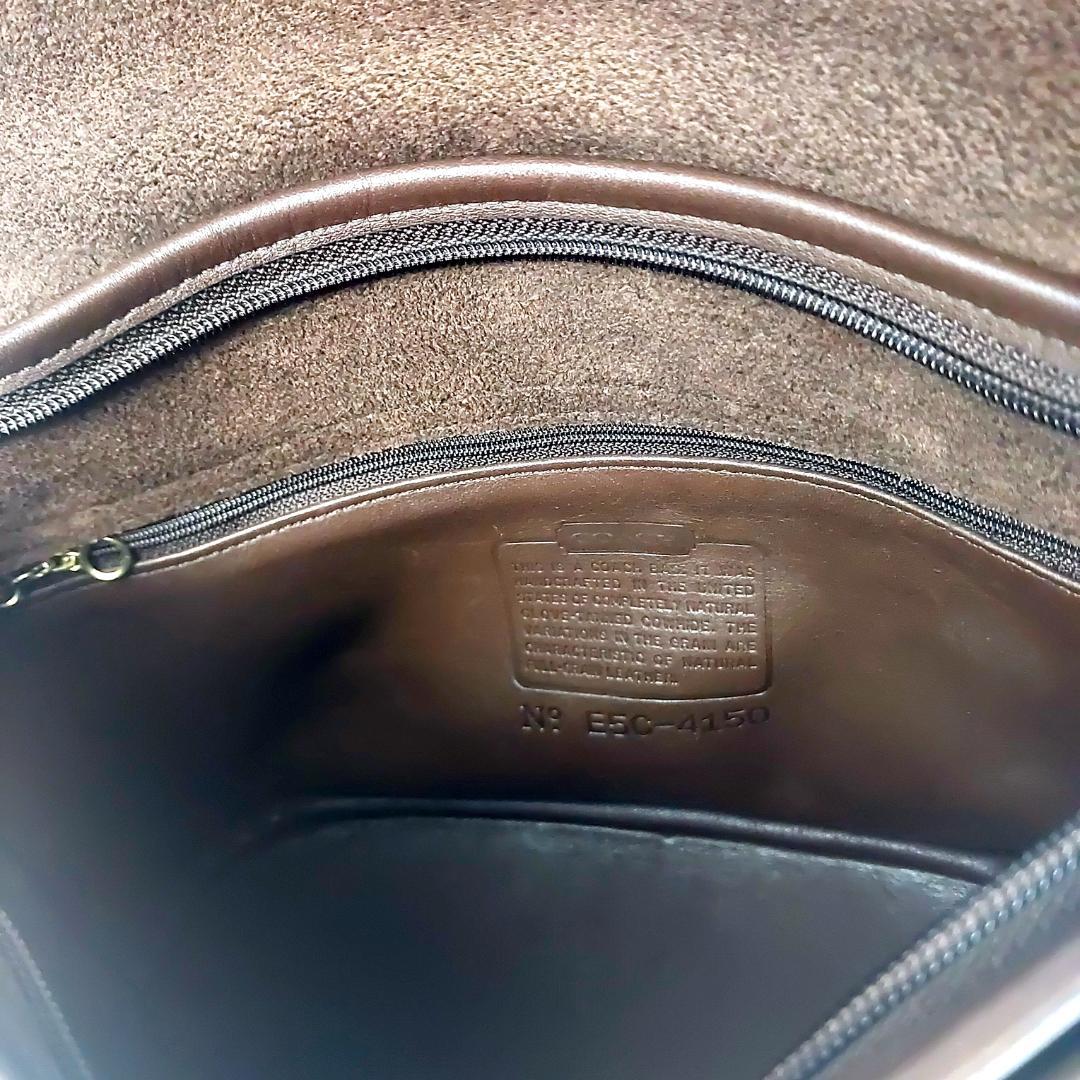 COACH オールドコーチ 4150 ショルダーバッグ グラブタンレザー