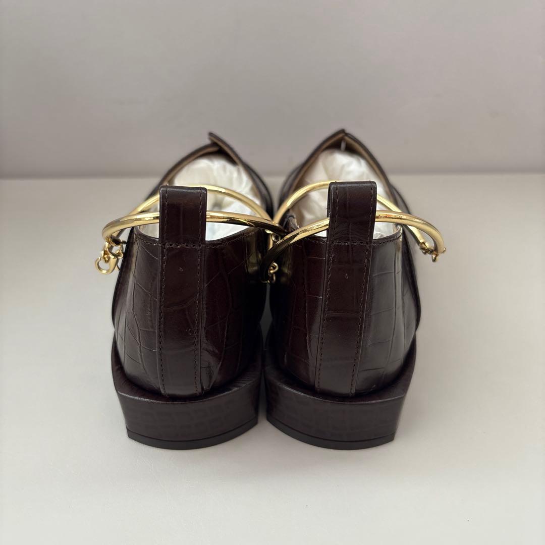 どりどり【新品】LE TALON GRISEレザースクエア