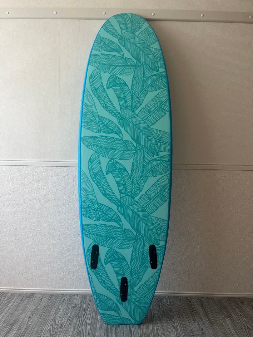 ソフトボード　TAILOR Nicole 6フィート　美品　フィン、リーシュ付