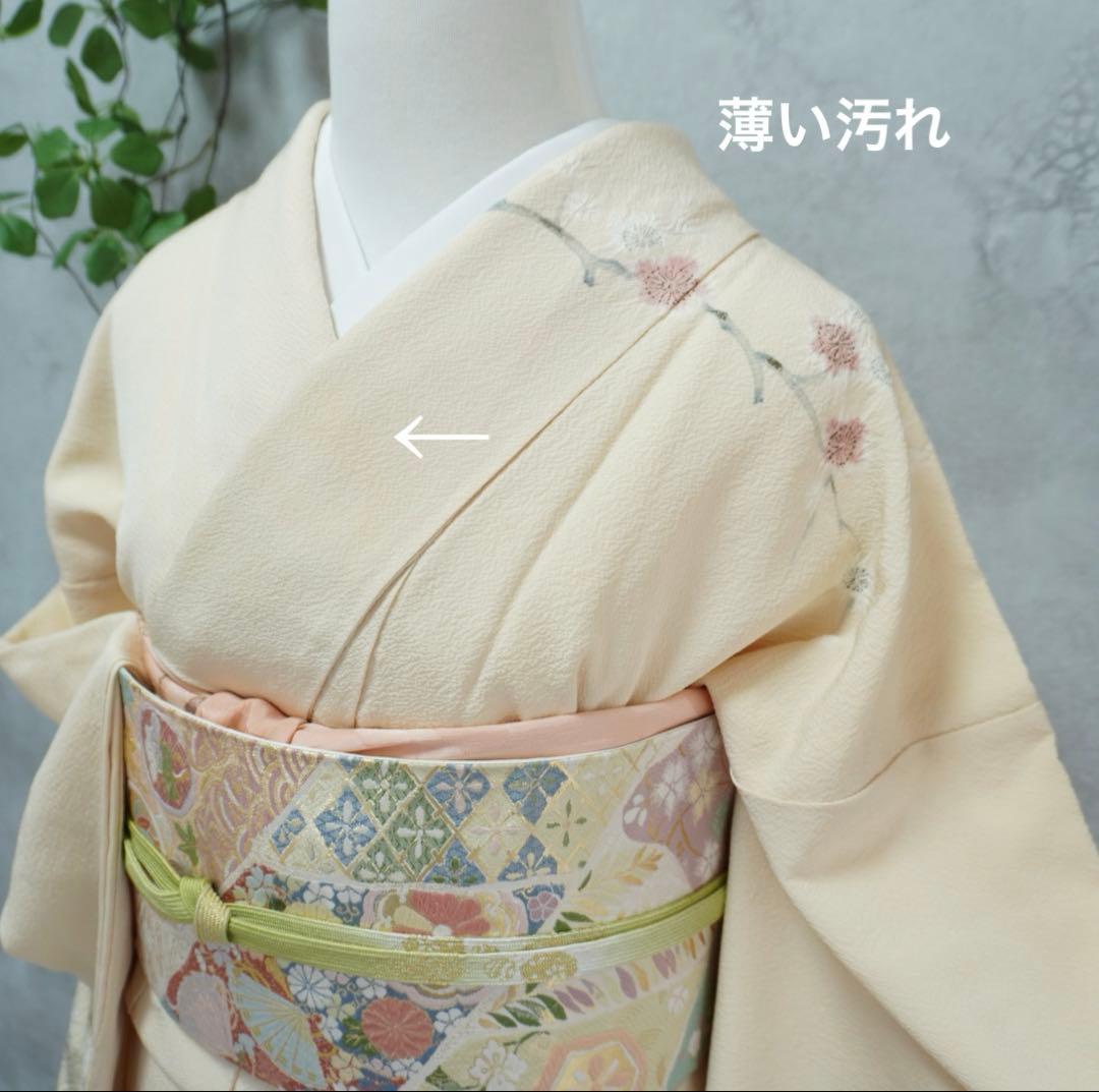 るんじゅ⭐︎訪問着フルセット　滝泰　正絹263 お宮参り