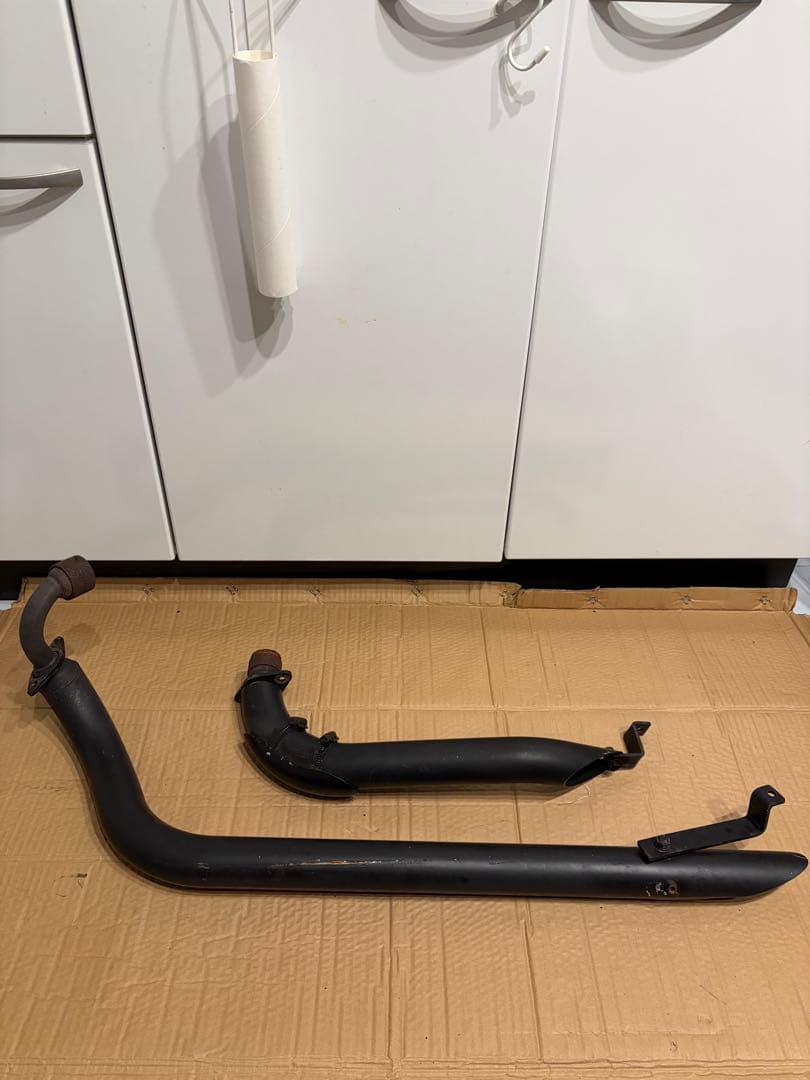 ドラッグスター400 ブラック マフラー