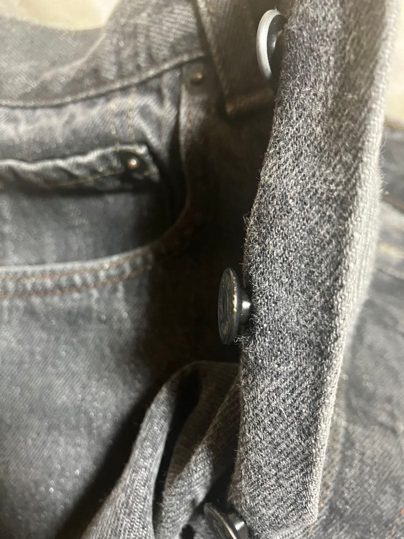 リーバイス501 ブラック先染め【87年USA製】