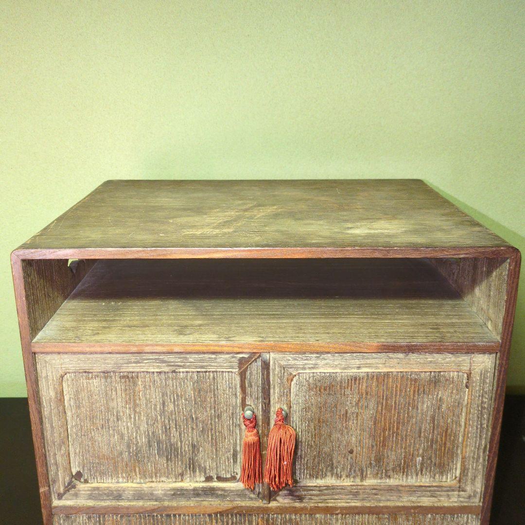 ★最終値下げ 超特価セール★桐製 三味線用見台 箪笥 古箪笥 引出し棚 桐箪笥