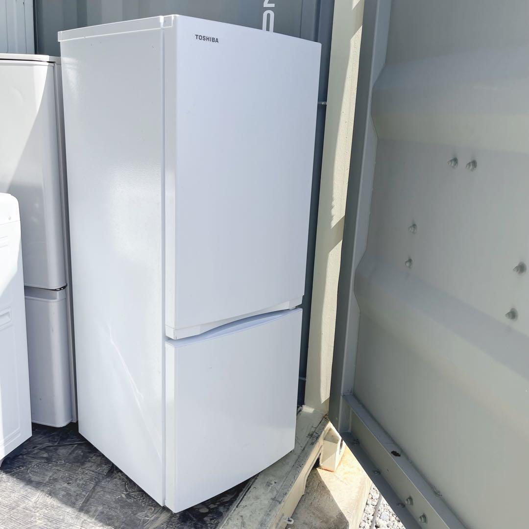 312取付無料！東芝シンプルホワイトインテリア 2024年製冷蔵庫！洗濯機