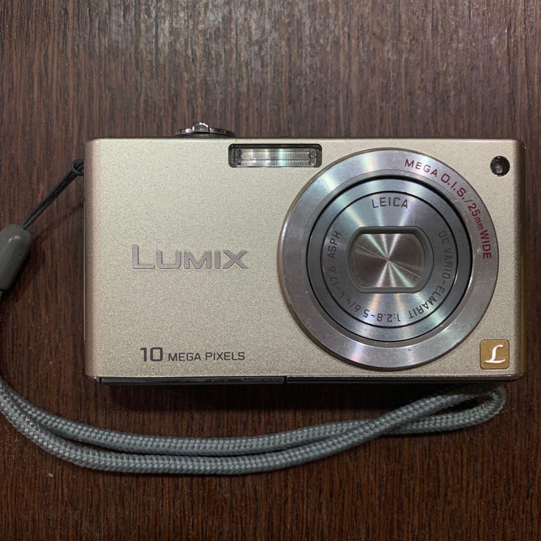 Panasonic LUMIX FX35 ゴールド　デジカメ　動作確認済み