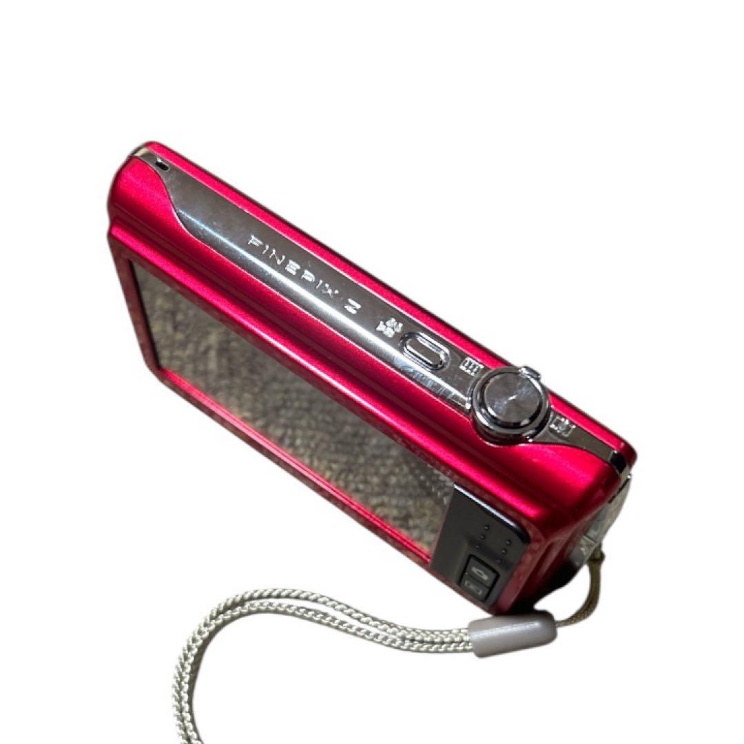 美品動作〇FUJIFILMFinePix Z90 富士フィルムレッド コンデジ