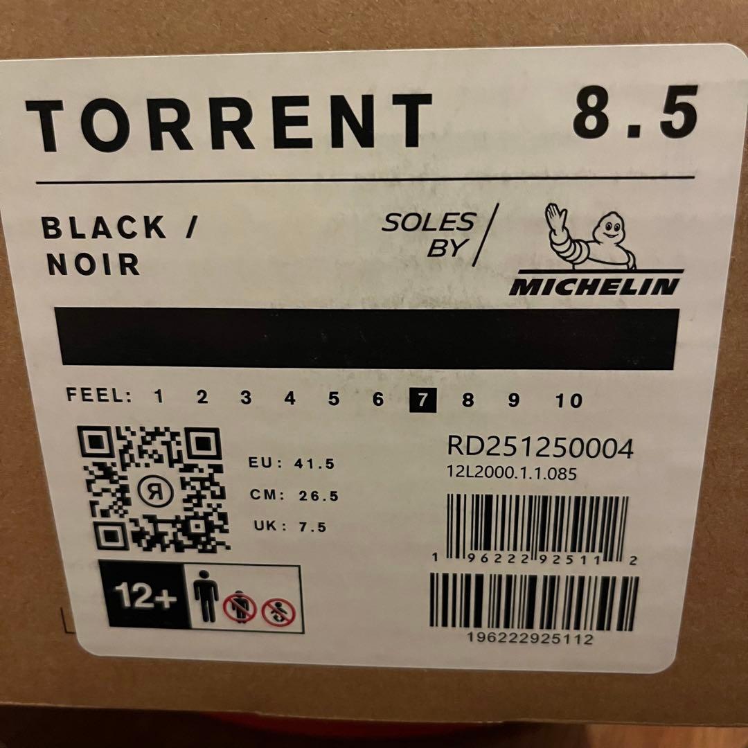 40％off 25-26 RIDE TORRENT 26.5cm