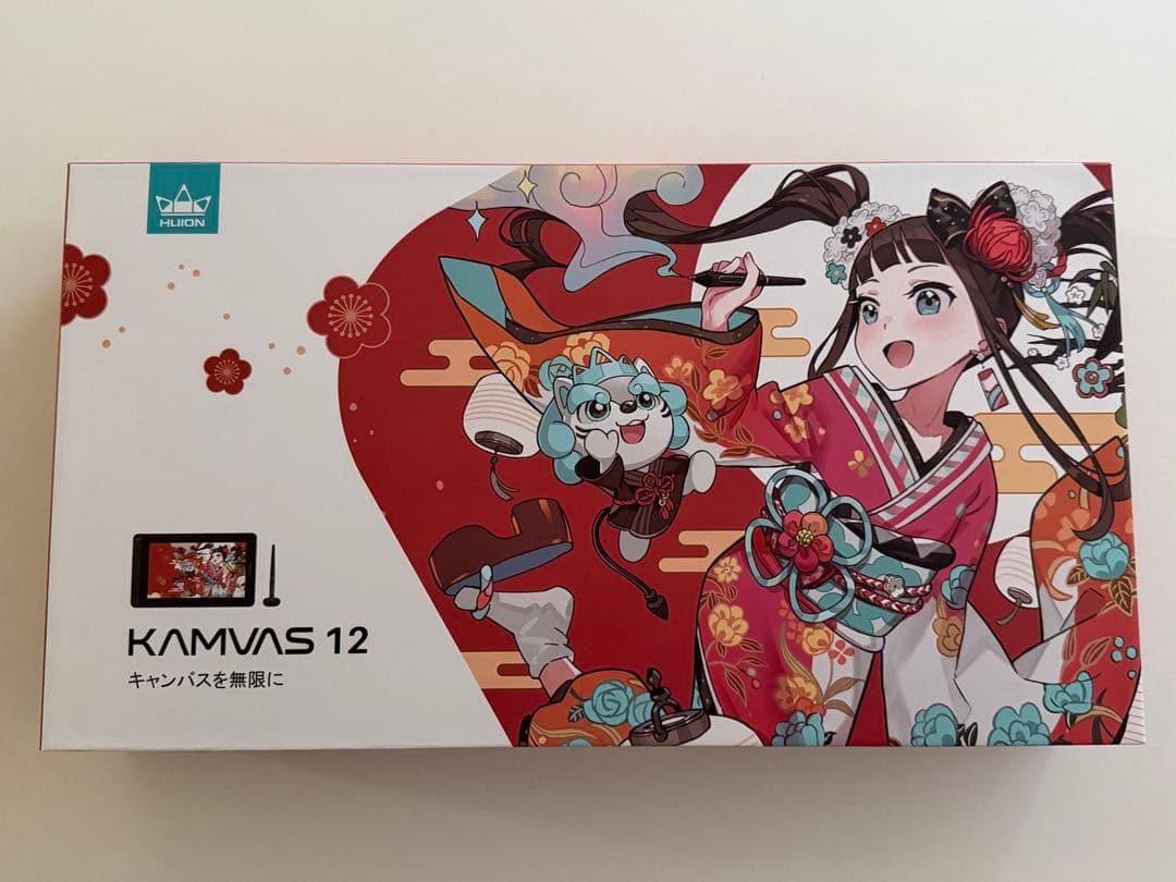 【美品】HUION Kamvas12 豪華版 液タブ 箱付き 付属品完備